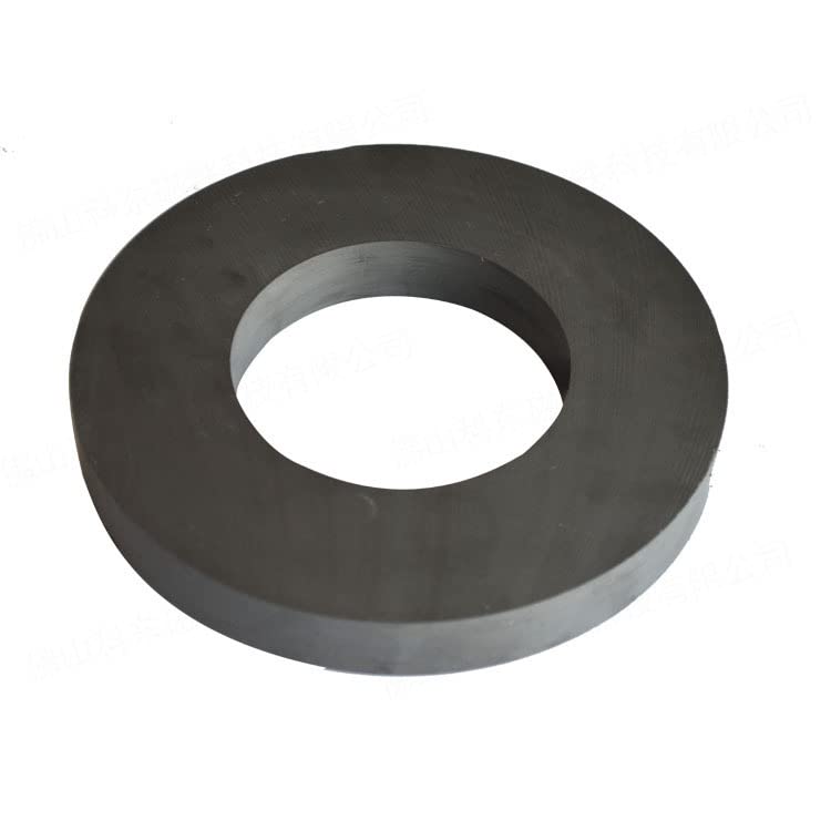 Burnur Ceramic Ferrite Ring Magnets OD3.54 x ID2.36" x 0.5" Thick Grade 12 Heavy Duty Magnet - for Crafts, Science and Hobbies - 1 Pieces - Image 2